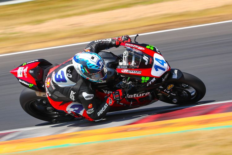 Raffaele De Rosa gewann in der IDM Supersport in Most