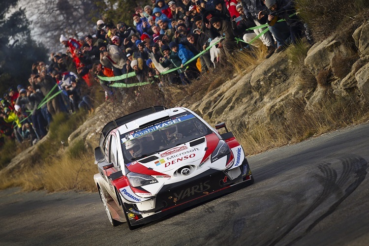 Kris Meeke war im Shakedown wieder Schnellster