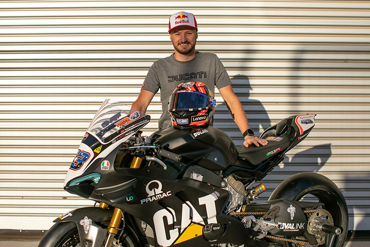 Jack Miller fuhr eine Ducati Panigale V4R