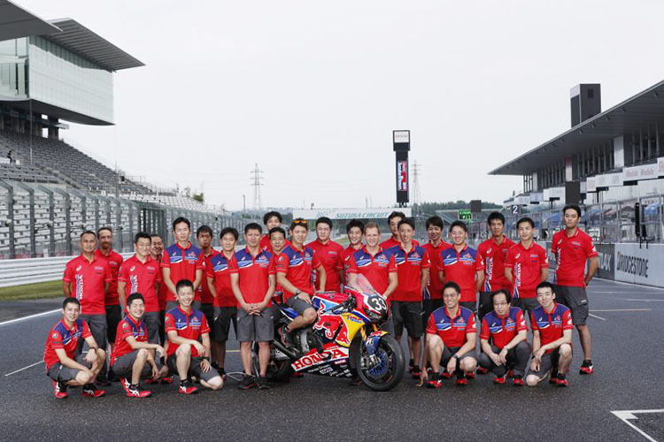 Das Red Bull-Honda Team treibt einen riesigen Aufwand