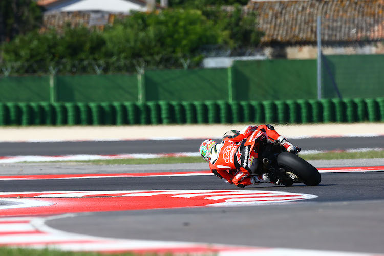 Marco Melandri debütiert in Misano mit der Werks-Ducati