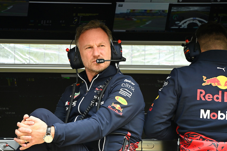Red Bull Racing-Teamchef Christian Horner