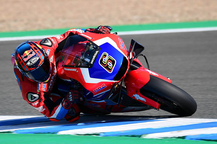 Stefan Bradl im FP1 in Jerez: Platz 15