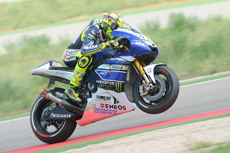 Valentino Rossi: Guter Test im MotorLand Aragón