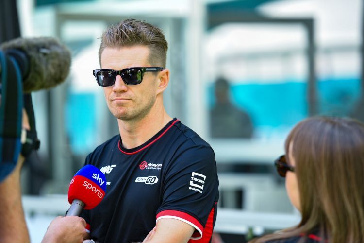 Nico Hülkenberg im Fahrerlager von Miami