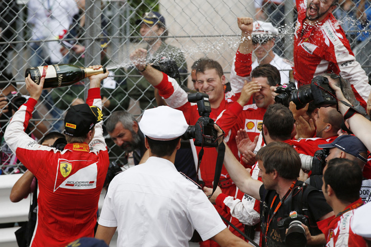 Sebastian Vettel nach dem Monaco-GP