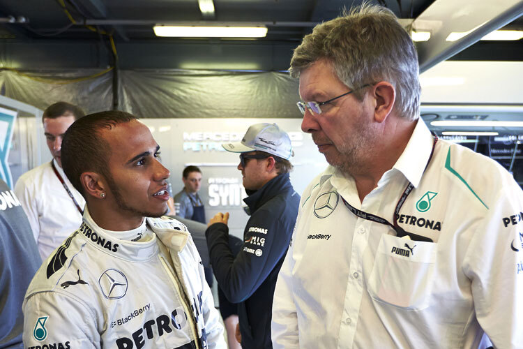 Für Lewis Hamilton war Ross Brawn ein guter Teamchef