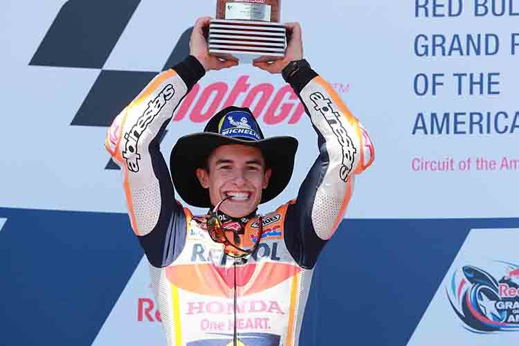 Marc Márquez bleibt in Austin ungeschlagen