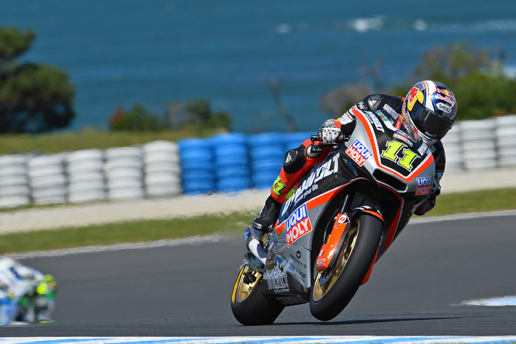 Sandro Cortese auf der Kalex in Phillip Island