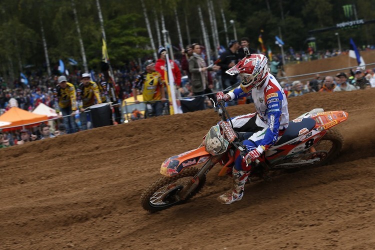 Tony Cairoli 2014 beim MXoN in Kegums