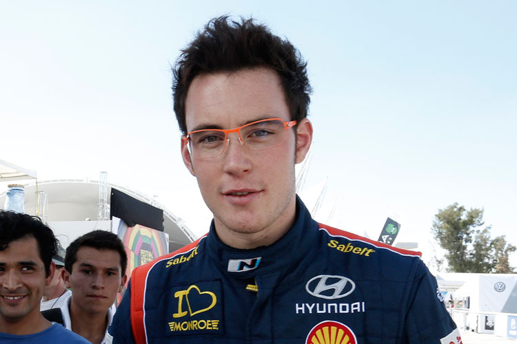 Clever auf Rang drei gefahren – Hyundai-Pilot Thierry Neuville 