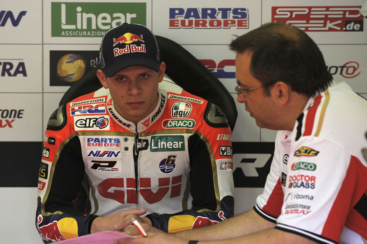 Stefan Bradl und Crew-Chief Beefy Bourguignon