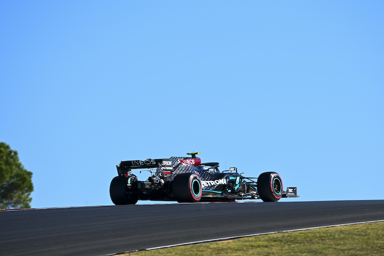 Valtteri Bottas drehte auch im zweiten Portimão-Training die schnellste Runde