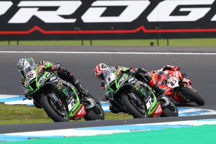 Alex Lowes vor Jonathan Rea – eine Herausforderung für Kawasaki