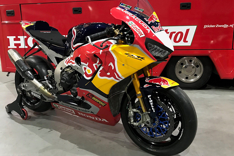 Zum Verkauf: Die WM-Superbikes 2018 von Honda