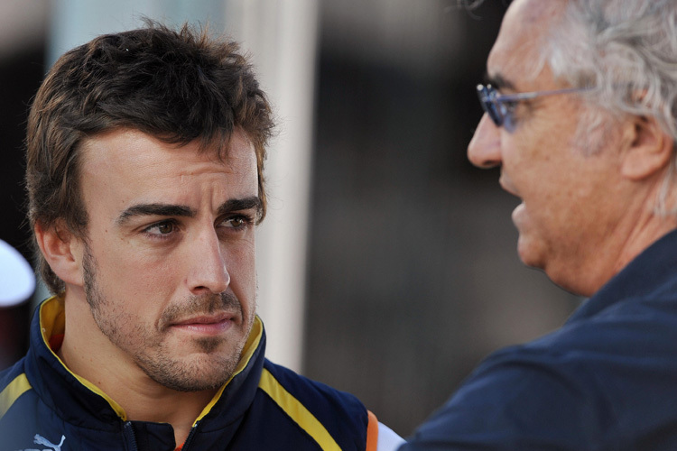 Fernando Alonso und Flavio Briatore