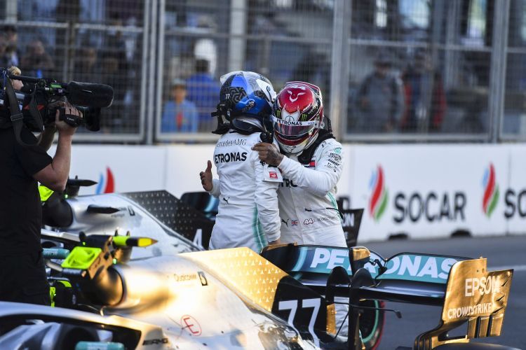 Lewis Hamilton & Valtteri Bottas
