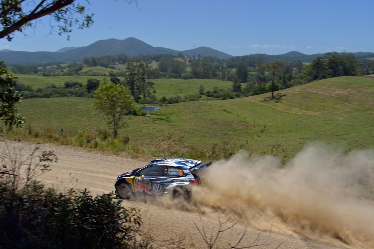 Andreas Mikkelsen führt in Australien