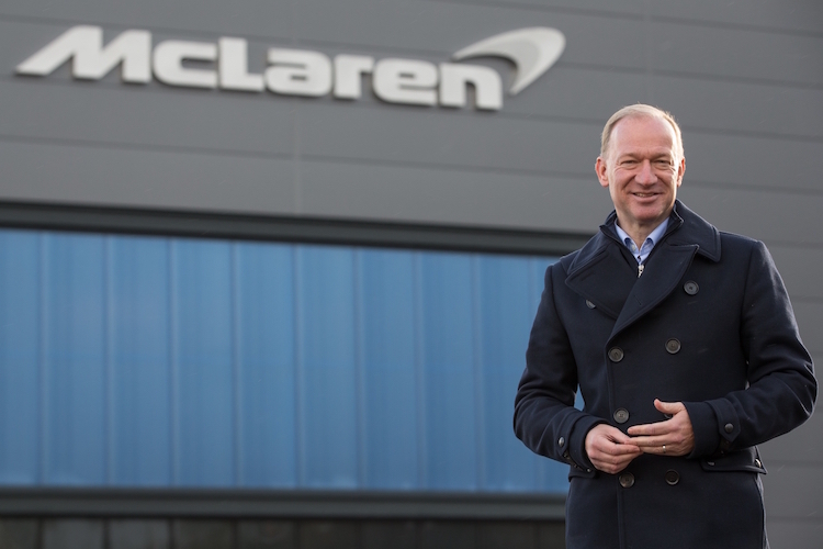 Mike Flewitt, CEO von McLaren Automotive