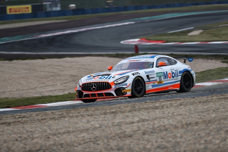 Der Mercedes-AMG GT4 vom Team Zakspeed lag im ersten freien Training vorne