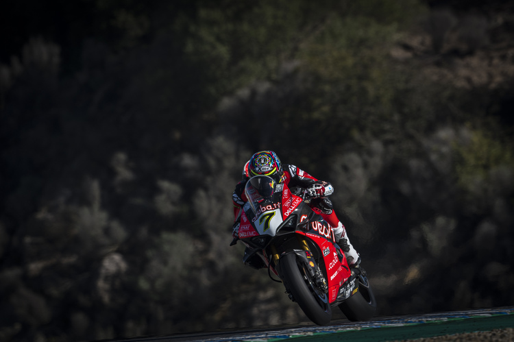 Chaz Davies auf dem Circuito de Jerez