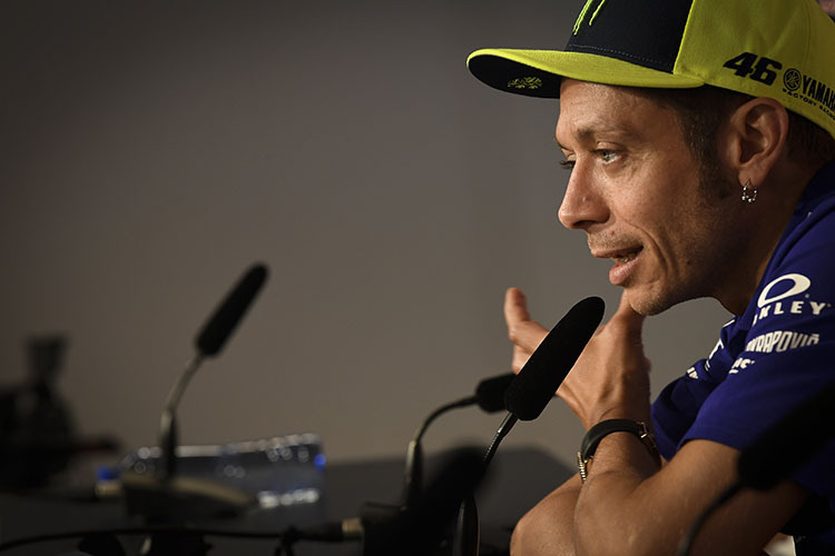 Valentino Rossi: «Das Problem war der Asphalt»