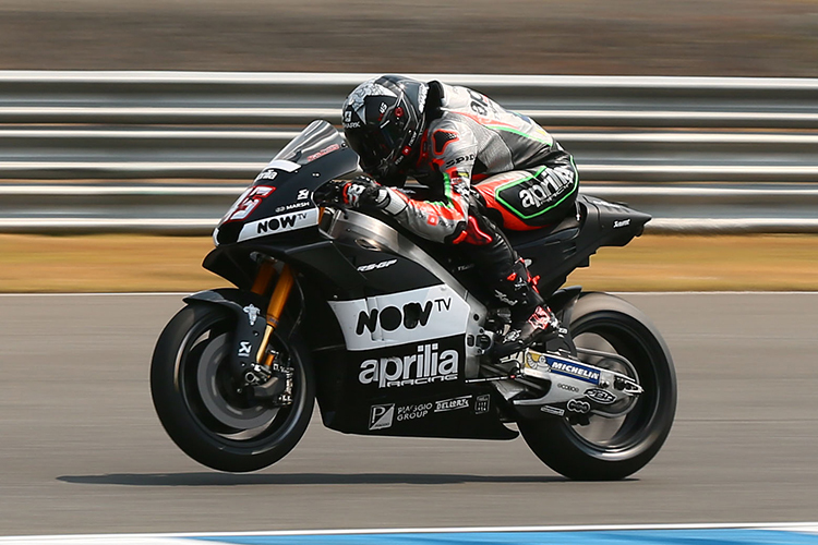 Scott Redding auf der Werks-Aprilia