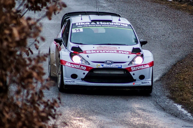 Henning Solberg bei der Rallye Monte Carlo