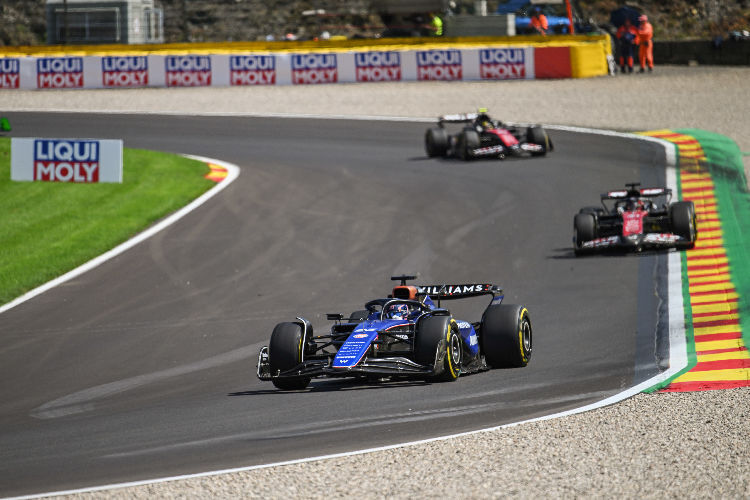 So wie hier in Spa wird der Williams wohl nicht mehr ganz aussehen. Das Team bringt ein größeres Upgrade-Paket mit in die Niederlande