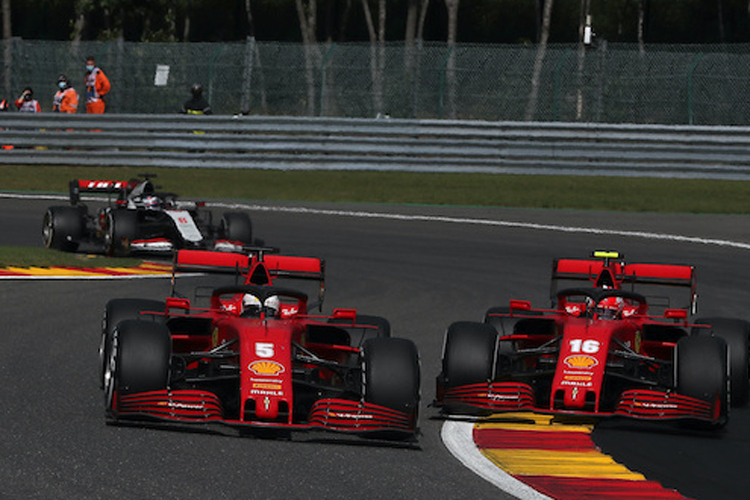 Ferrari war in Spa ohne Chance