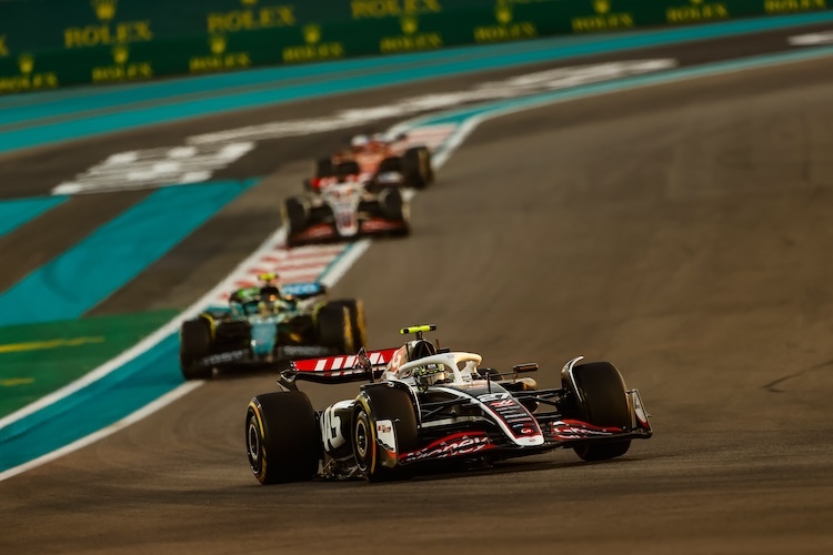 Nico Hülkenberg in Abu Dhabi