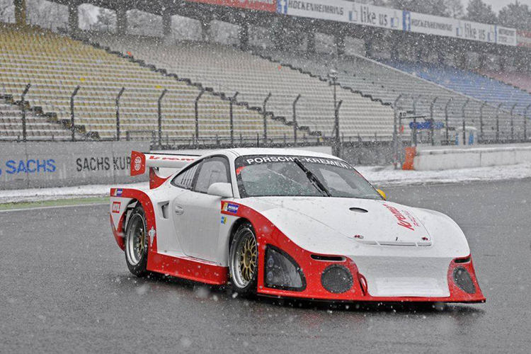 Moderne Technik mit klassischem Look: Der Kremer Porsche 997 K3 auf Basis des Porsche 911 GT3 Cup, Typ 997.