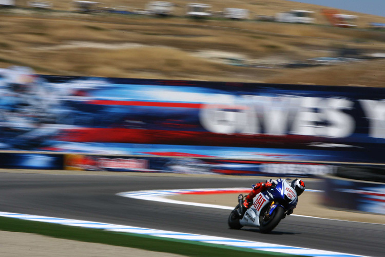 Jorge Lorenzo in Laguna Seca