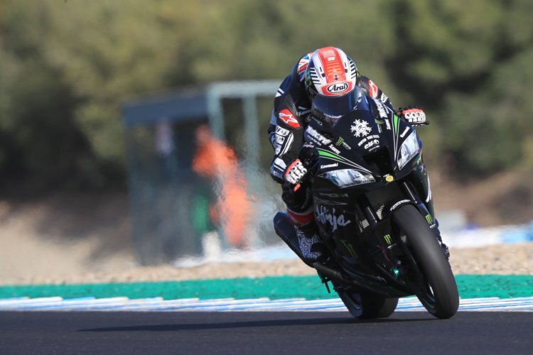 Jonathan Rea dominierte den Jerez-Test