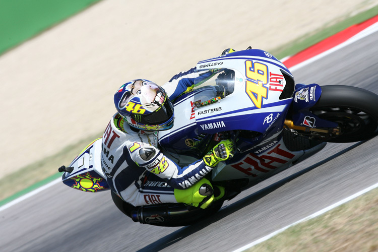 Valentino Rossi gewinnt zuhause