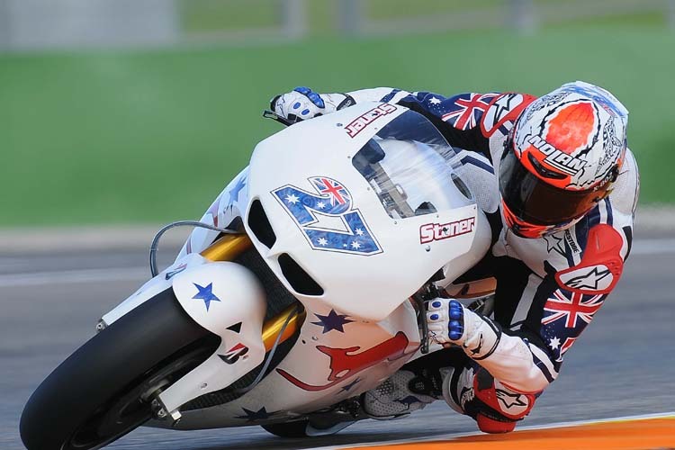 Casey Stoner auf der Werks-Honda