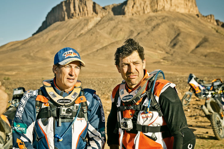 Tobias Moretti und Gregor Bloéb: Zwei Brüder in der Wüste