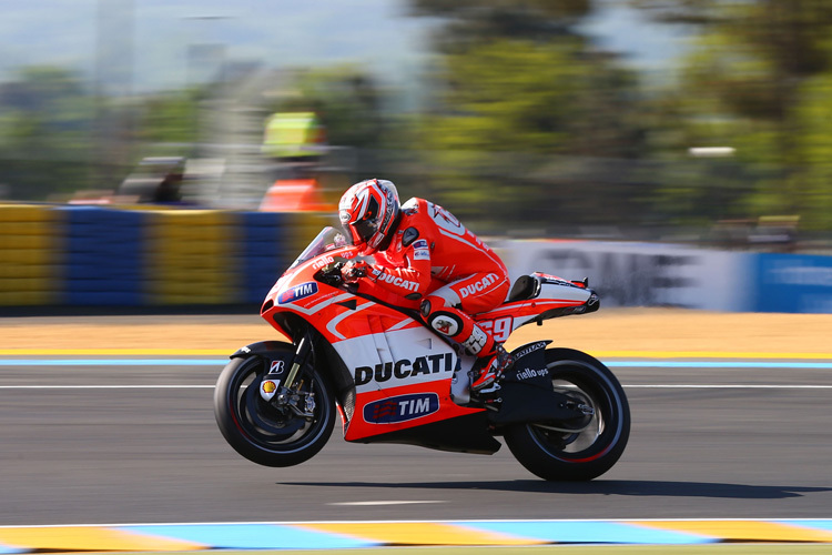 Ducati-Werksfahrer Nicky Hayden