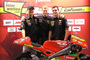 Aki Ajo (Mitte) mit Aegerter (li) und Cortese (re)