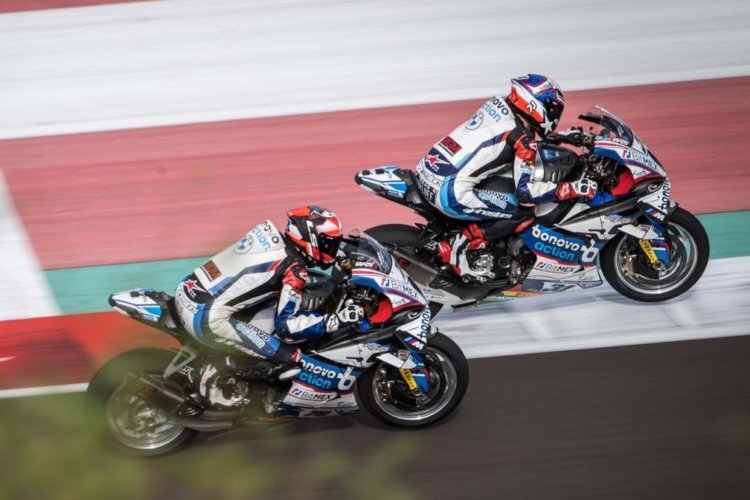 Das Bonovo-BMW-Duo Loris Baz und Garrett Gerloff