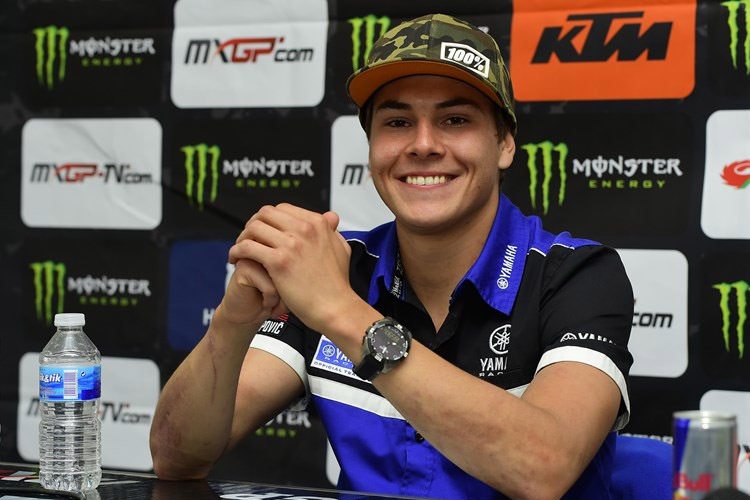 Valentin Guillod fuhr nur ein Jahr für das Team 'Kemea Yamaha'