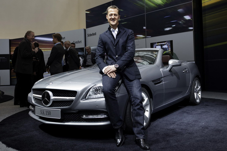 Mercedes-Botschafter Michael Schumacher