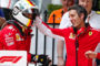 Sebastian Vettel und Iñaki Rueda in Melbourne 2018