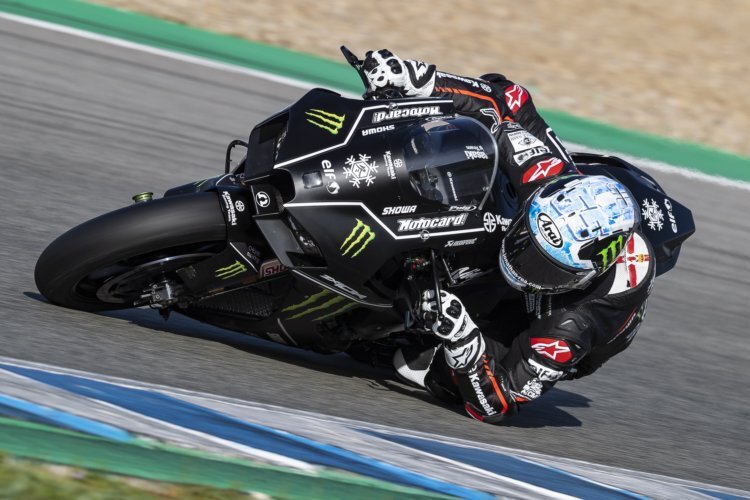 Jonathan Rea war beim Jerez-Test gut drauf