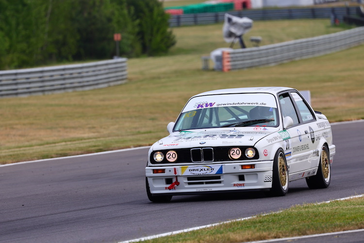 Marc Hessel im BMW E30 BTCC 