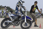 Die Instruktoren um Marco Belli trainierten mit dem asiatischen Talenten intensiv auf der Flat Track