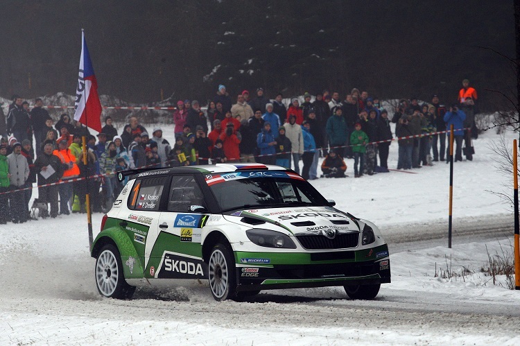 Jan Kopecky bei der Jännerrallye 2013