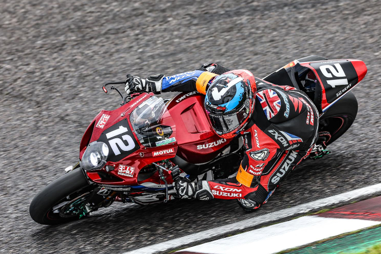 Dan Linfoot aus dem Suzuki-Werksteam