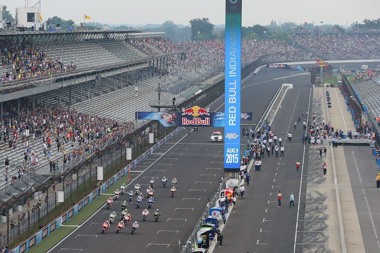 Die MotoGP war zuletzt im August 2015 in Indianapolis unterwegs