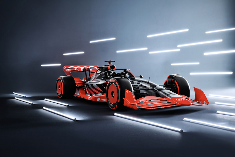 Audi präsentierte im August eine Showcar-Lackierung – wie der Sauber-Renner von 2026 aussehen wird, ist noch nicht bekannt